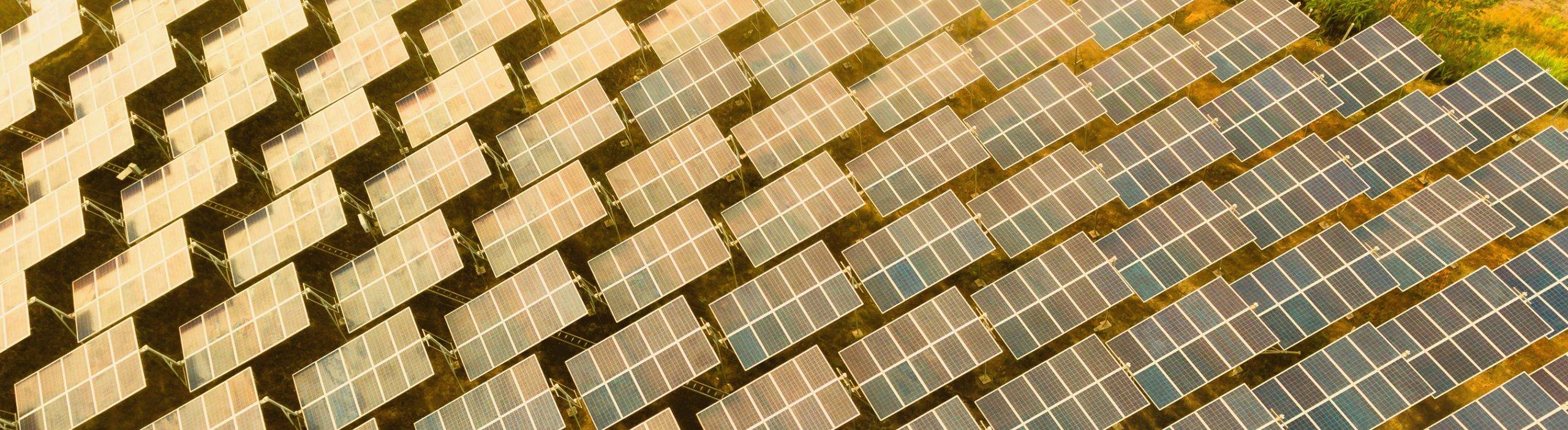 Image of solar panels.